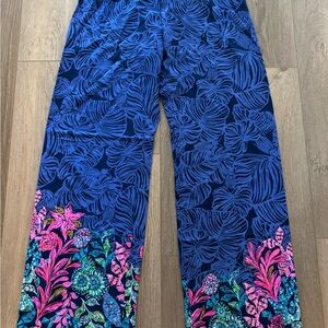 Lilly Pulitzer Linen Palazzo Pants